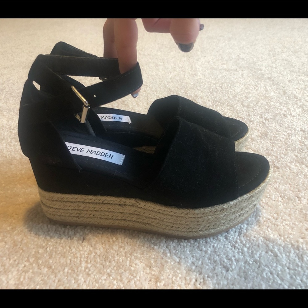 Steve Madden espadrille platform sandal